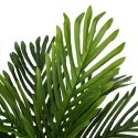  Sztuczna Palma Roślina 9 Liści 70 cm Zielony