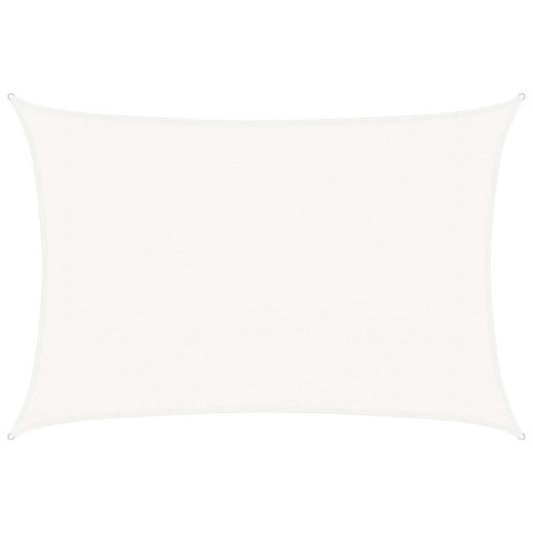 Żagiel przeciwsłoneczny, 160 g/m², biały, 3x4,5 m, HDPE Żagiel przeciwsłoneczny, 160 g/m², biały, 3x4,5 m, HDPE