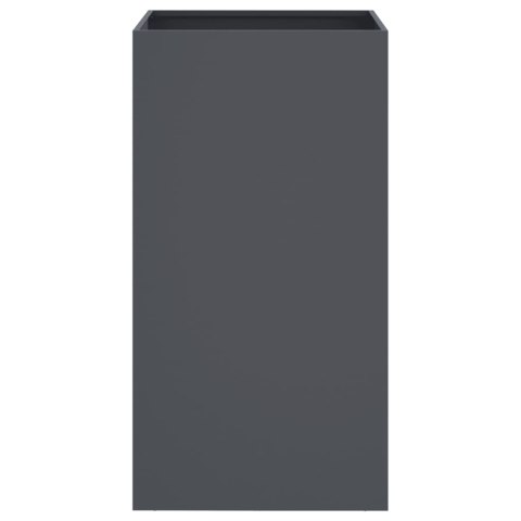 Donica, antracytowa, 42x38x75 cm, stal Donica, antracytowa, 42x38x75 cm, stal