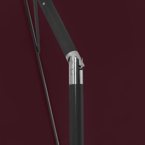 Parasol plażowy, bordowy, 180x120 cm Parasol plażowy, bordowy, 180x120 cm