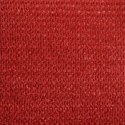  Żagiel przeciwsłoneczny, 160 g/m², czerwony, 2x3 m, HDPE