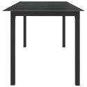  9-częściowy zestaw mebli ogrodowych, aluminium, antracytowy