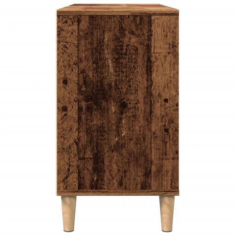 Szafka łazienkowa, stare drewno, 80x33x60 cm Szafka łazienkowa, stare drewno, 80x33x60 cm