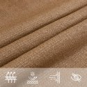  Żagiel przeciwsłoneczny, 160 g/m², taupe, 4,5x4,5 m, HDPE