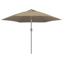  Pokrycie do parasola ogrodowego, kolor taupe, 300 cm