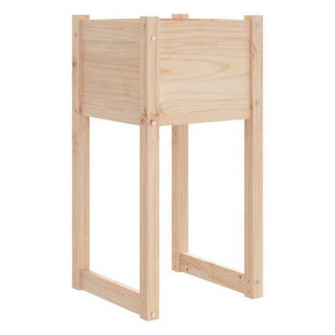 Donica, 40x40x81 cm, lite drewno sosnowe Donica, 40x40x81 cm, lite drewno sosnowe