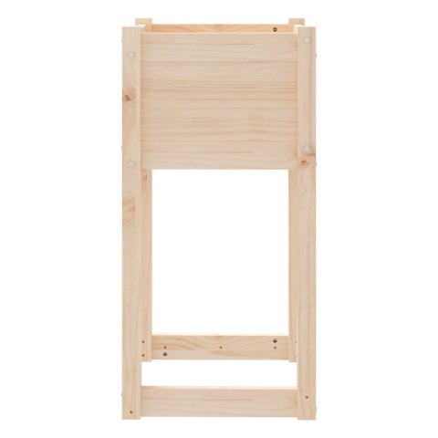 Donica, 40x40x81 cm, lite drewno sosnowe Donica, 40x40x81 cm, lite drewno sosnowe