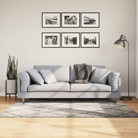  Dywan z długim włosiem PAMPLONA, beżowo-antracytowy, 120x170 cm