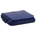  Plandeka, niebieska, 2,5x4,5 m, 600 g/m²
