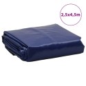  Plandeka, niebieska, 2,5x4,5 m, 600 g/m²