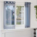  Zasłony woalowe z przelotkami 2 szt. Royal Blue