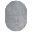  Dywan shaggy z długim włosiem srebrnoszary 300x200 cm poliester
