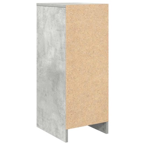 Szafka na buty Beton Szary 29,5x34x76 cm Drewno klejone Szafka na buty Beton Szary 29,5x34x76 cm Drewno klejone
