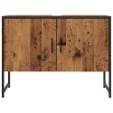  Szafka pod umywalkę łazienkową, stare drewno, 80x33x60 cm