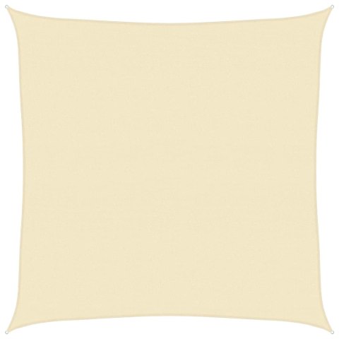 Żagiel przeciwsłoneczny, 160 g/m², kremowy, 5x5 m, HDPE Żagiel przeciwsłoneczny, 160 g/m², kremowy, 5x5 m, HDPE
