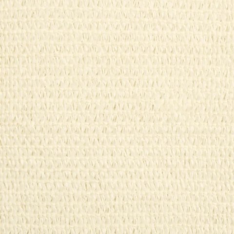 Żagiel przeciwsłoneczny, 160 g/m², kremowy, 5x5 m, HDPE Żagiel przeciwsłoneczny, 160 g/m², kremowy, 5x5 m, HDPE