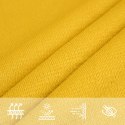  Żagiel przeciwsłoneczny, 160 g/m², żółty, 3x4 m, HDPE