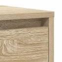  Komoda Sonoma Oak 29,5x34x76 cm Drewno klejone