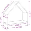  Stojak na drewno opałowe Oliwkowo-zielony 60x25x60 cm