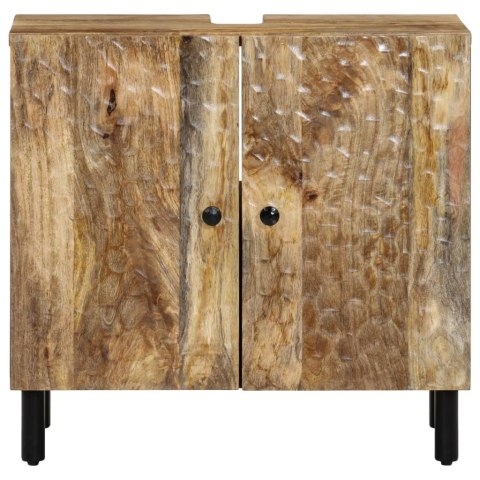 Szafka pod umywalkę, 62x33x58 cm, lite drewno mango Szafka pod umywalkę, 62x33x58 cm, lite drewno mango