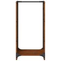  Stojak na drewno opałowe 40x30x80 cm Stal nierdzewna