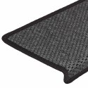 VidaXL Maty na schody samoprzylepne Sisal-Look 30 szt. 65x21x4 cm