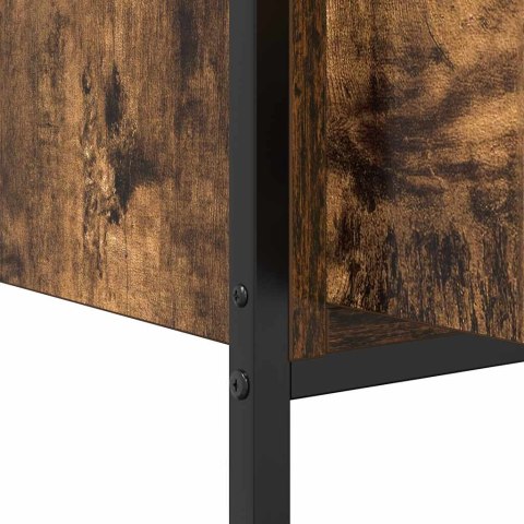 VidaXL Szafka pod umywalkę łazienkową, przydymiony dąb, 60x34,5x60 cm VidaXL Szafka pod umywalkę łazienkową, przydymiony dąb, 60x34,5x60 cm