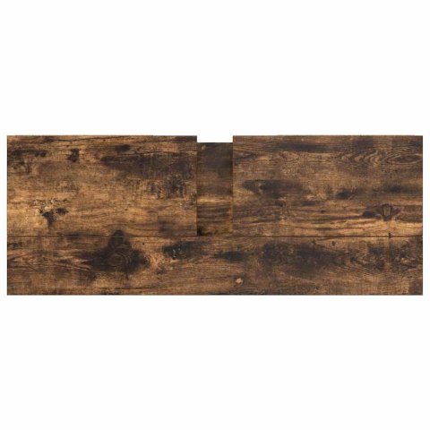 VidaXL Szafka pod umywalkę z szufladami, przydymiony dąb, 90x34,5x60cm VidaXL Szafka pod umywalkę z szufladami, przydymiony dąb, 90x34,5x60cm