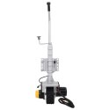  Podnośnik przyczepy Koło 12 V 550 W Aluminium