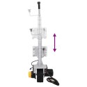  Podnośnik przyczepy Koło 12 V 550 W Aluminium