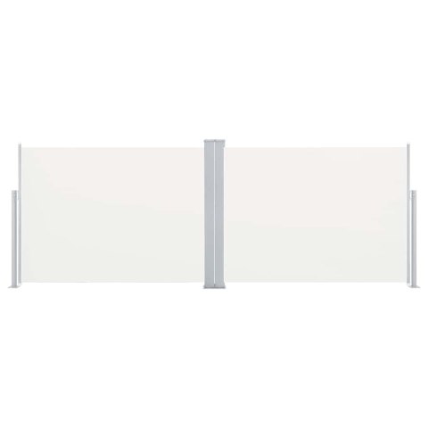Zwijana markiza boczna, kremowa, 100 x 1000 cm Zwijana markiza boczna, kremowa, 100 x 1000 cm