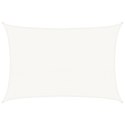 VidaXL Żagiel przeciwsłoneczny, 160 g/m², biały, 4x5 m, HDPE