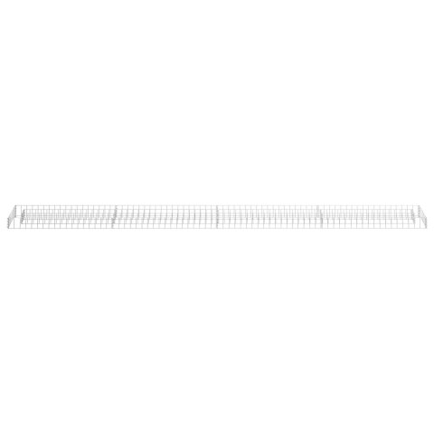 VidaXL Podwyższona donica gabionowa, galwanizowana stal, 360x30x10 cm VidaXL Podwyższona donica gabionowa, galwanizowana stal, 360x30x10 cm