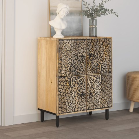 VidaXL Szafka, 60x33x75 cm, lite drewno mango VidaXL Szafka, 60x33x75 cm, lite drewno mango