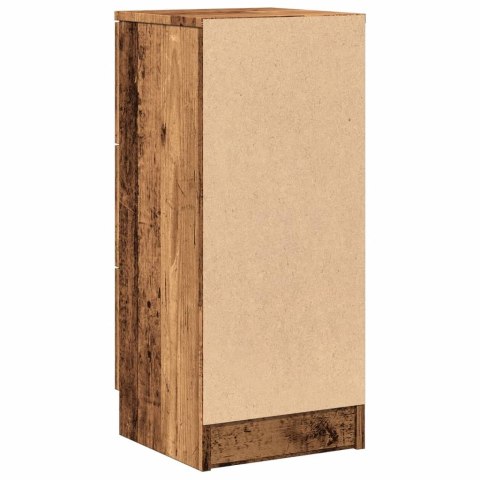 VidaXL Szafki, 2 szt., stare drewno, 30x30x70 cm VidaXL Szafki, 2 szt., stare drewno, 30x30x70 cm