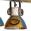 VidaXL Industrialna lampa sufitowa, 25 W, kolorowa, 111 cm, E27