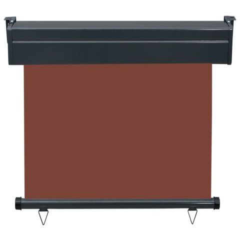 Markiza boczna na balkon, 85x250 cm, brązowa Markiza boczna na balkon, 85x250 cm, brązowa