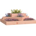 VidaXL Donica, 83x83x27 cm, lite drewno daglezjowe