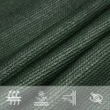 VidaXL Żagiel przeciwsłoneczny, 160 g/m², ciemnozielony, 3x4,5 m, HDPE