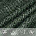 VidaXL Żagiel przeciwsłoneczny, 160 g/m², ciemnozielony, 4x6 m, HDPE