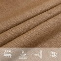 VidaXL Żagiel przeciwsłoneczny, 160 g/m², kolor taupe, 6x6 m, HDPE