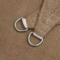 VidaXL Żagiel przeciwsłoneczny, 160 g/m², taupe, 4x4x5,8 m, HDPE