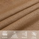 VidaXL Żagiel przeciwsłoneczny, 160 g/m², taupe, 4x4x5,8 m, HDPE