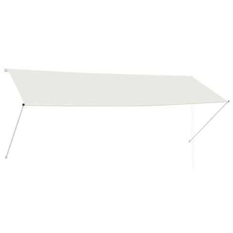 Markiza zwijana, 350 x 150 cm, kremowa Markiza zwijana, 350 x 150 cm, kremowa