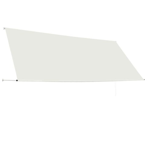 Markiza zwijana, 350 x 150 cm, kremowa Markiza zwijana, 350 x 150 cm, kremowa