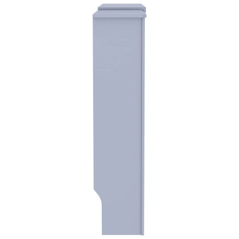 VidaXL Osłona na kaloryfer, MDF, szara, 205 cm VidaXL Osłona na kaloryfer, MDF, szara, 205 cm