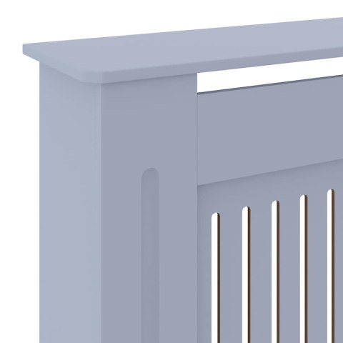 VidaXL Osłona na kaloryfer, MDF, szara, 205 cm VidaXL Osłona na kaloryfer, MDF, szara, 205 cm