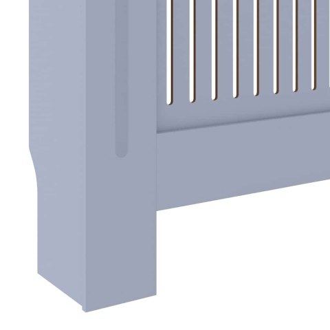VidaXL Osłona na kaloryfer, MDF, szara, 205 cm VidaXL Osłona na kaloryfer, MDF, szara, 205 cm