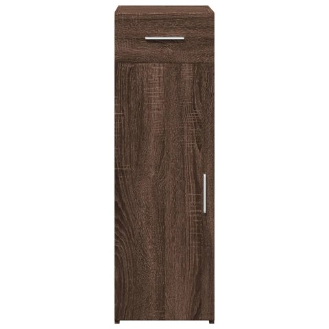 VidaXL Szafka, brązowy dąb, 30x42,5x93 cm, materiał drewnopochodny VidaXL Szafka, brązowy dąb, 30x42,5x93 cm, materiał drewnopochodny