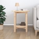 VidaXL Stolik kawowy, Ø 55x60 cm, lite drewno sosnowe